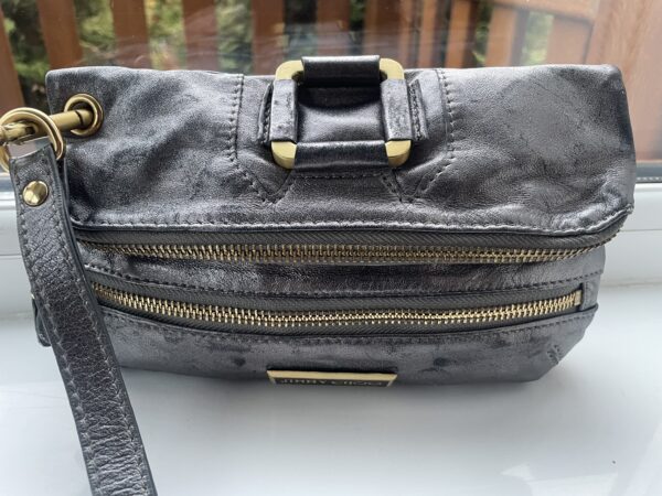 VINTAGE JIMMY CHOO LEATHER CLUTCH