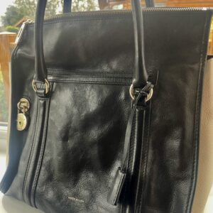 KAREN MILLEN LEATHER HANDBAG