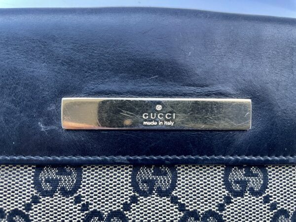 VINTAGE GUCCI LEATHER PURSE - Image 3