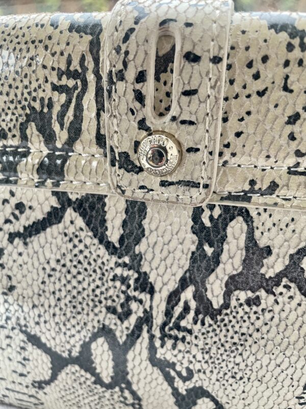 JIMMY CHOO STUNNING LEATHER CLUTCH - Image 2