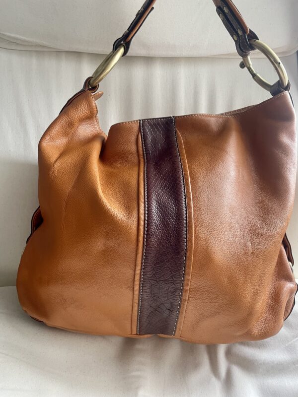 DOLCE & GABBANA LEATHER VINTAGE HOBO
