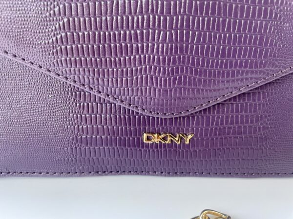 DKNY PURPLE HANDBAG PRE-LOVED - Image 2
