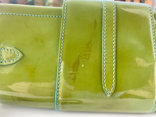 JIMMY CHOO GREEN CLUTCH - Image 5