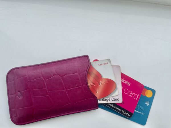 MULBERRY LEATHER POUCH - Image 3