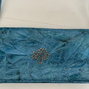 VINTAGE MULBERRY PEACOCK BLUE BAG