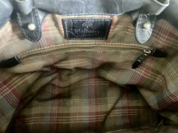 VINTAGE MULBERRY BLACK TOTE - Image 2