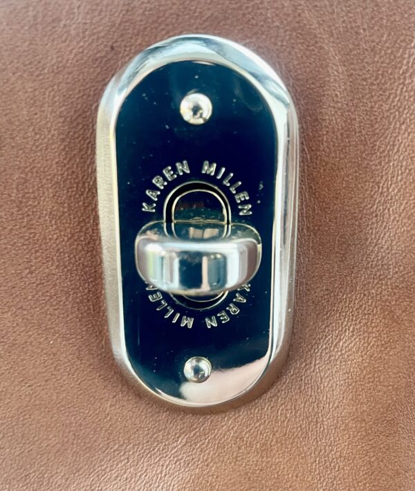 KAREN MILLEN LEATHER TOTE - Image 3