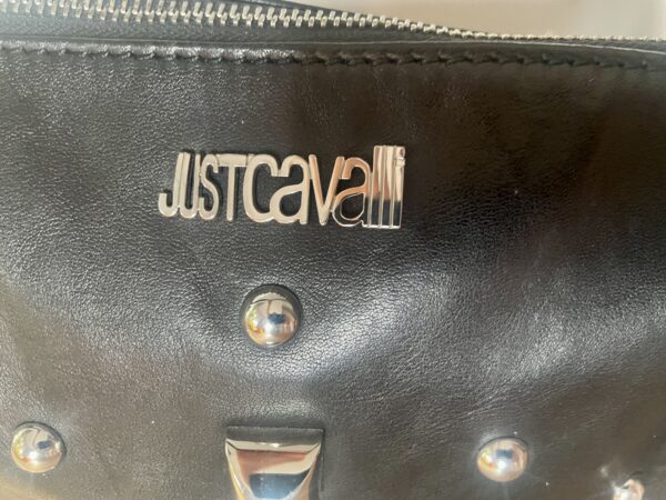 JUST CAVALLI BLACK SHOULDER BAG - Image 3
