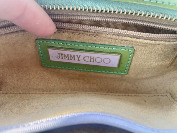 JIMMY CHOO GREEN CLUTCH - Image 6