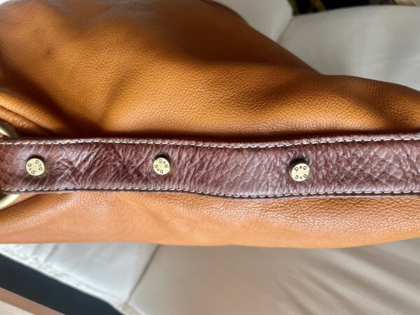 DOLCE & GABBANA LEATHER VINTAGE HOBO - Image 3