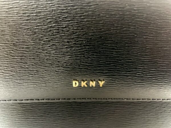 DKNY LEATHER CROSS BODY BAG PRE-LOVED - Image 3