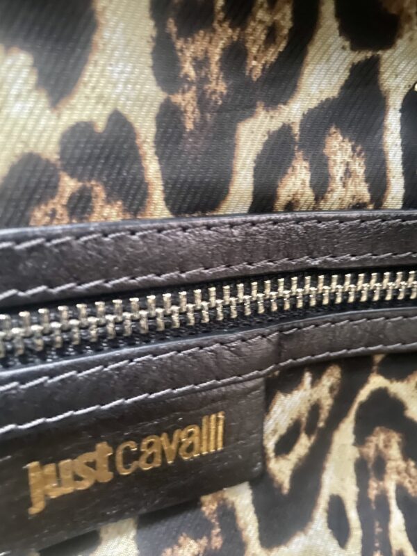 JUST CAVALLI LIPS LEATHER HANDBAG - Image 4