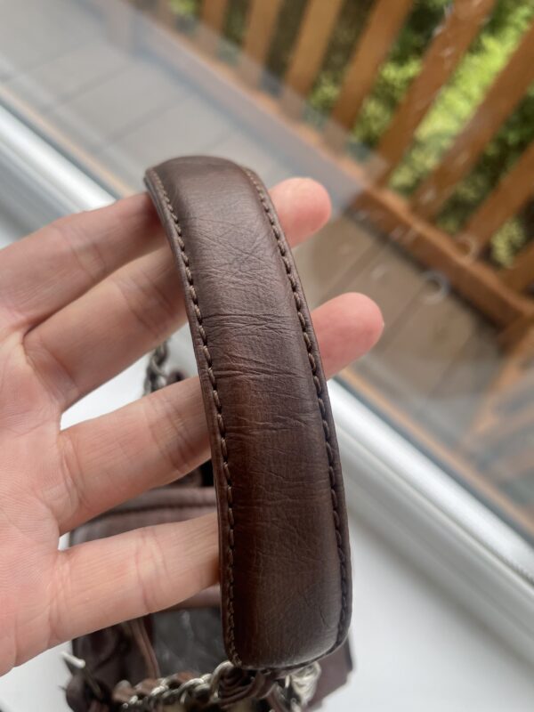 JIMMY  CHOO SMALL LOOP BAG PRE-LOVED - Image 7