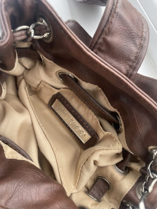 JIMMY  CHOO SMALL LOOP BAG PRE-LOVED - Image 6