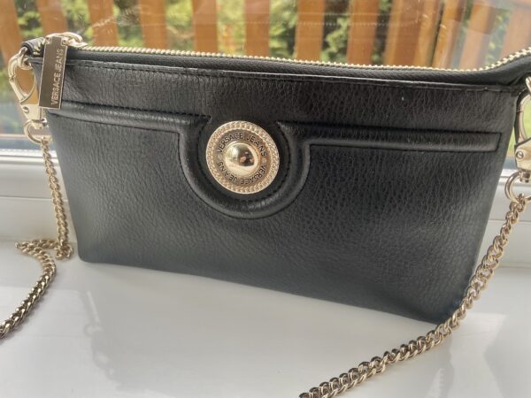 VERSACE JEANS CROSS BODY / SHOULDER BAG IN BLACK