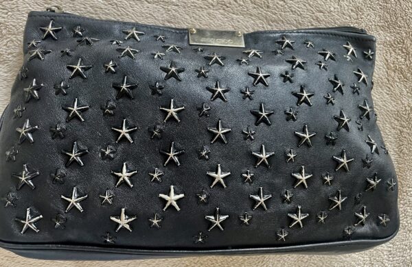 JIMMY CHOO LEATHER CLUTCH - Image 4