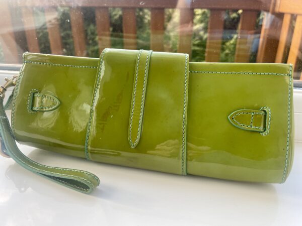JIMMY CHOO GREEN CLUTCH - Image 4