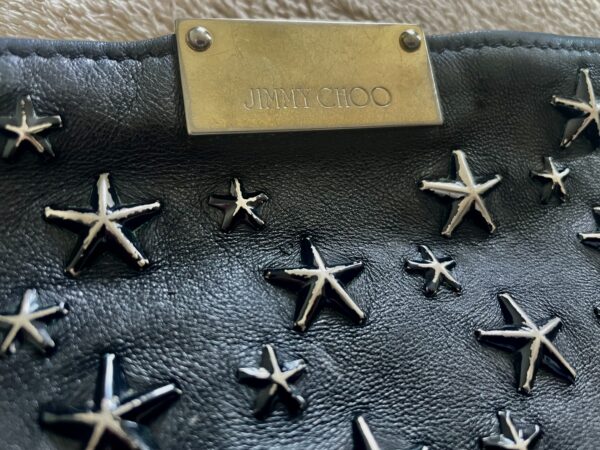 JIMMY CHOO LEATHER CLUTCH - Image 2