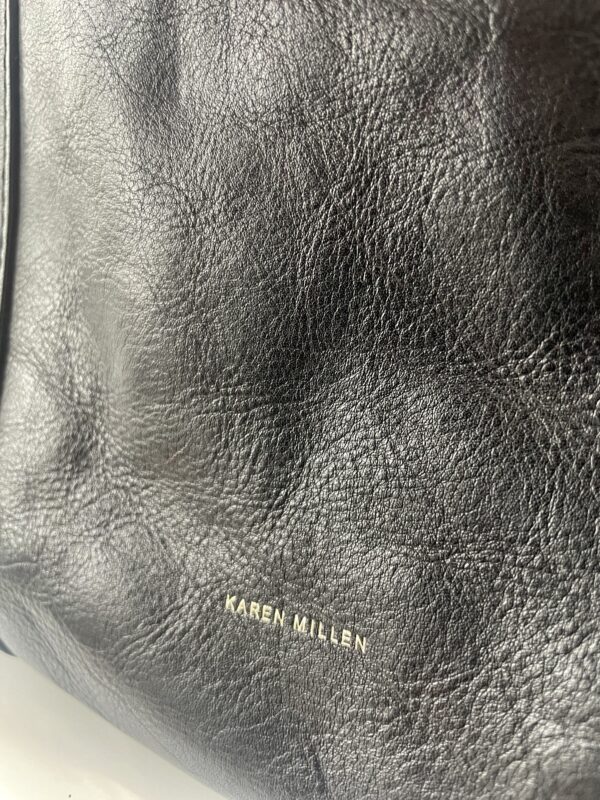 KAREN MILLEN LEATHER HANDBAG - Image 2