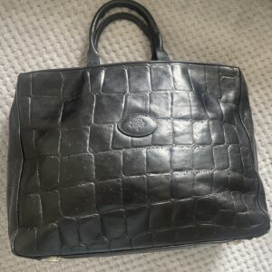 VINTAGE MULBERRY BLACK TOTE