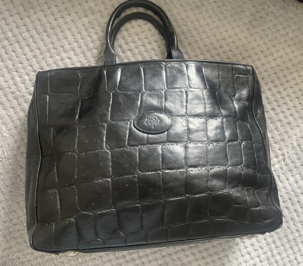 VINTAGE MULBERRY BLACK TOTE