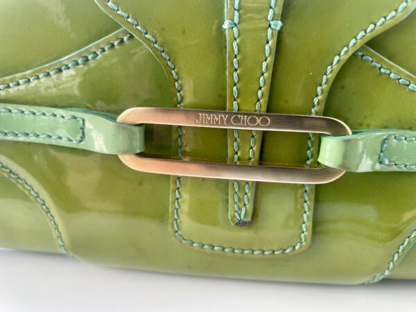 JIMMY CHOO GREEN CLUTCH - Image 2