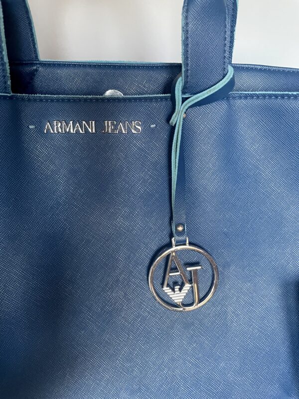 ARMARNI JEANS TOTE BRIGHT BLUE - Image 2