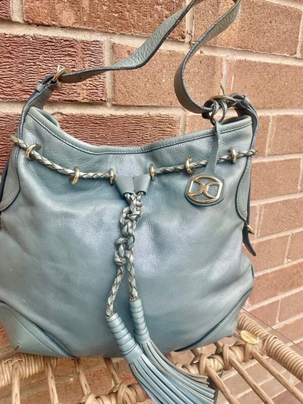 DONNA KAREN NEW YORK (DKNY) LEATHER VINTAGE