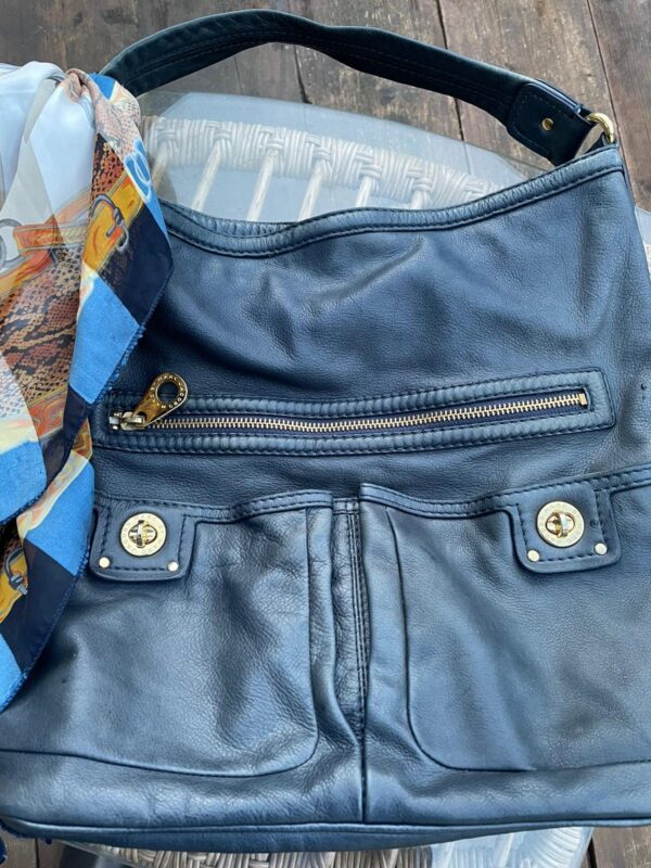MARC JACOBS ICONIC NAVY TOTE - VINTAGE BAG