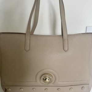PRE-LOVED VERSACE BEIGE TOTE DUO