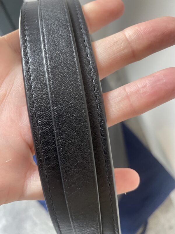 RALPH LAUREN- BLACK LEATHER BAG - Image 4