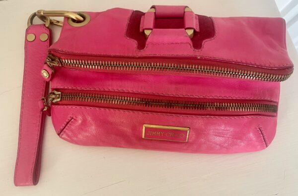 VINTAGE JIMMY CHOO CLUTCH