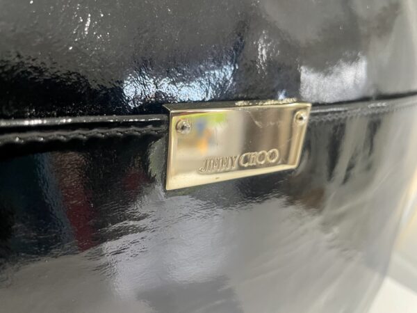JIMMY CHOO PATENT LEATHER LAPTOP / LARGE CLUTCH - Image 4