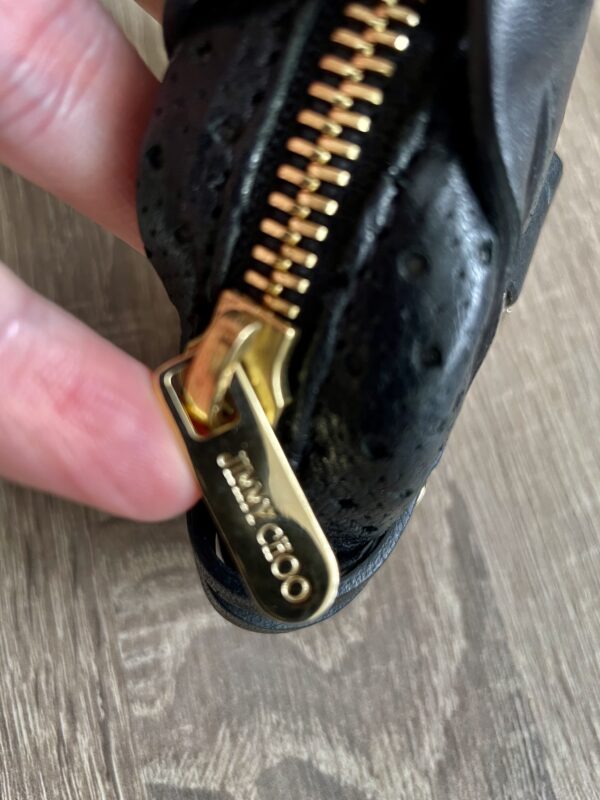 MINI JIMMY CHOO LEATHER KEY / CARD BAG/ PURSE - Image 4