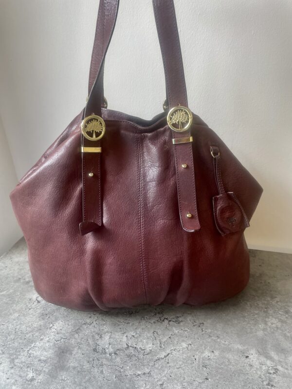 VINTAGE MULBERRY IN BURGUNDY