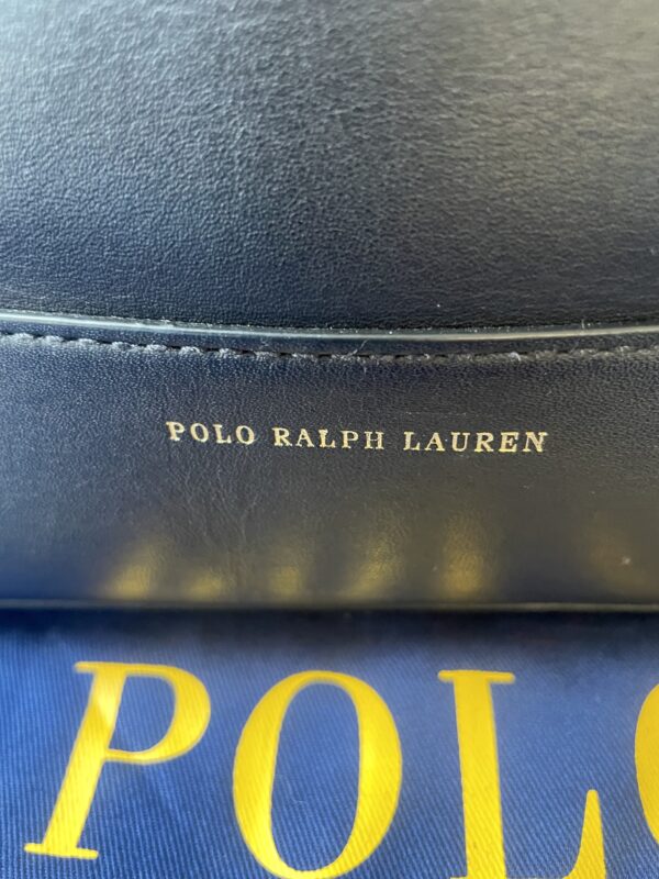 RALPH LAUREN- BLACK LEATHER BAG - Image 2