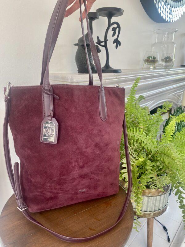 RALPH LAUREN CHERRY TOTE BAG