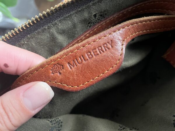 VINTAGE MULBERRY CROSS BODY BAG - Image 7
