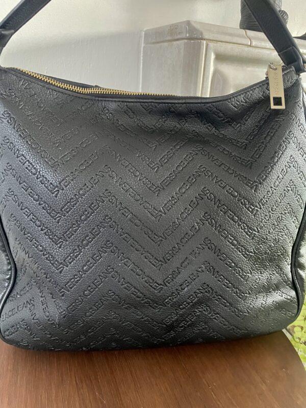 VERSACE JEANS BLACK SHOULDER BAG - Image 3