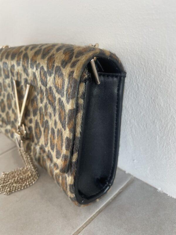 VALENTINO CROSS BODY BAG - FAUX LEOPARD FUR - Image 3