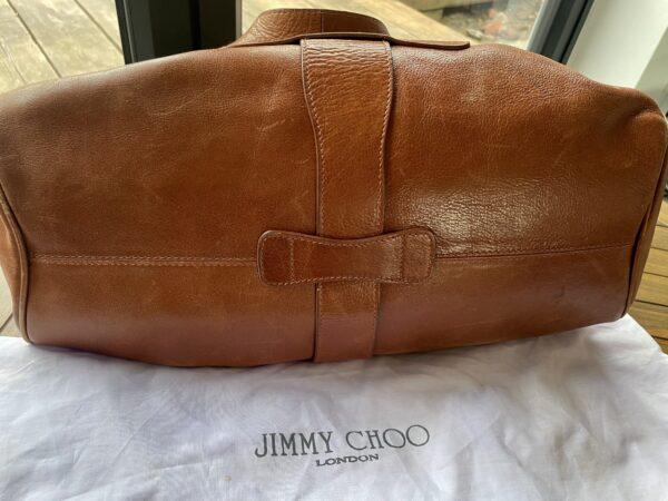 VINTAGE JIMMY CHOO RAMONA LARGE TAN BAG - Image 6