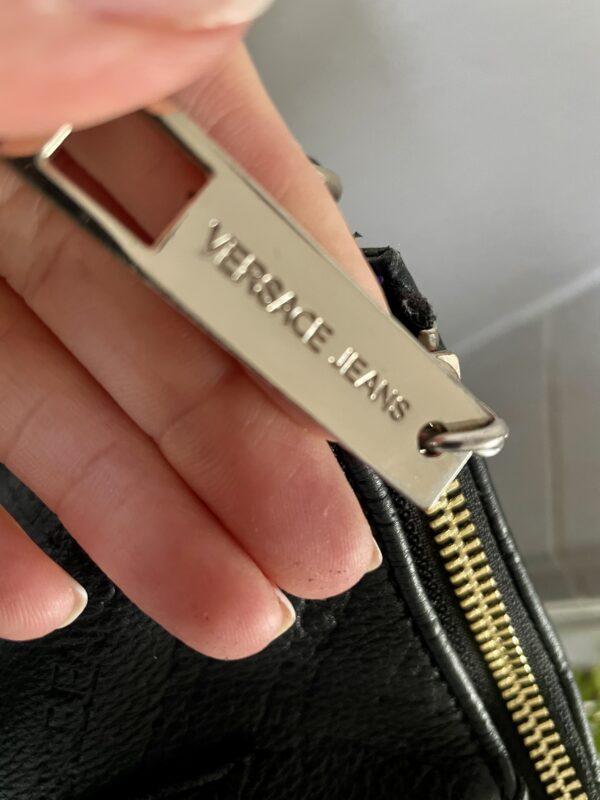 VERSACE JEANS BLACK SHOULDER BAG - Image 5