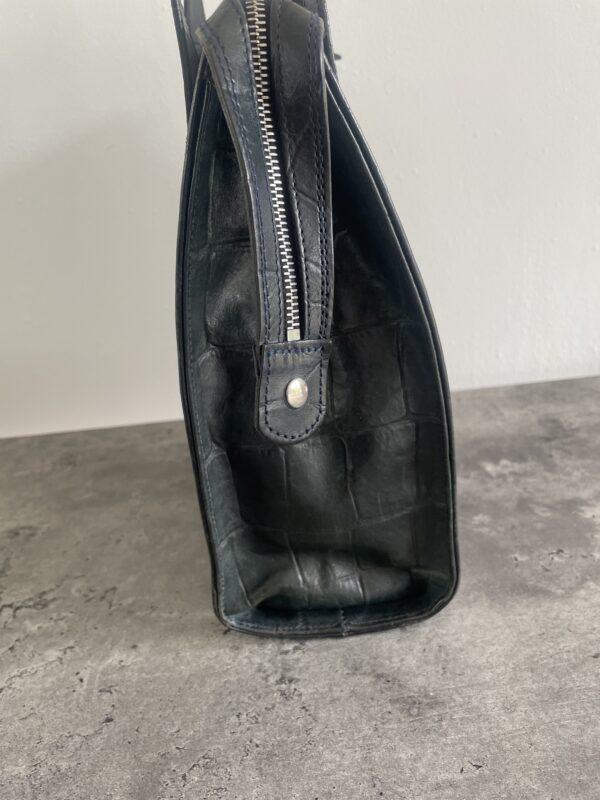 VINTAGE MULBERRY CROC LEATHER BAG - Image 9