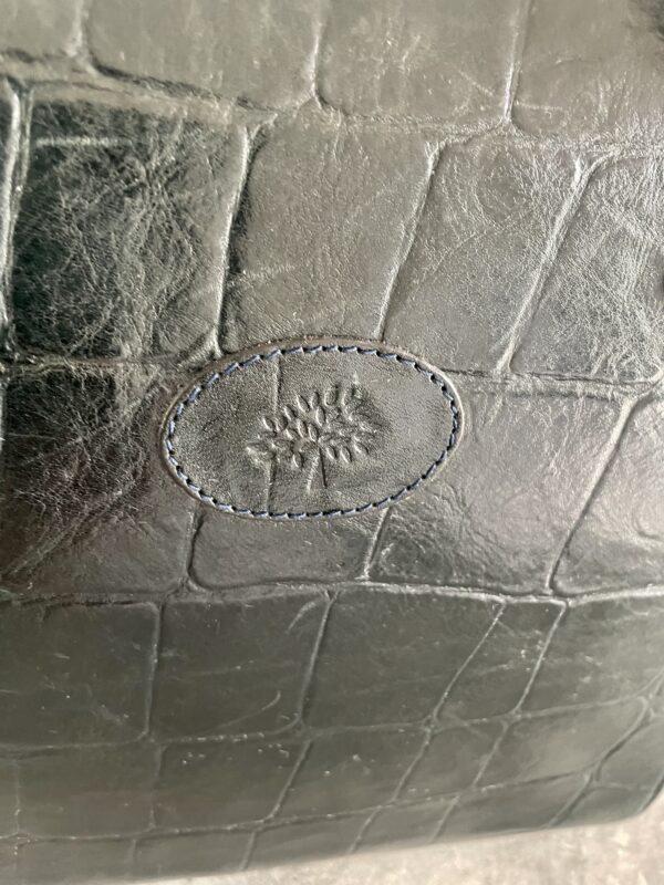 VINTAGE MULBERRY CROC LEATHER BAG - Image 2