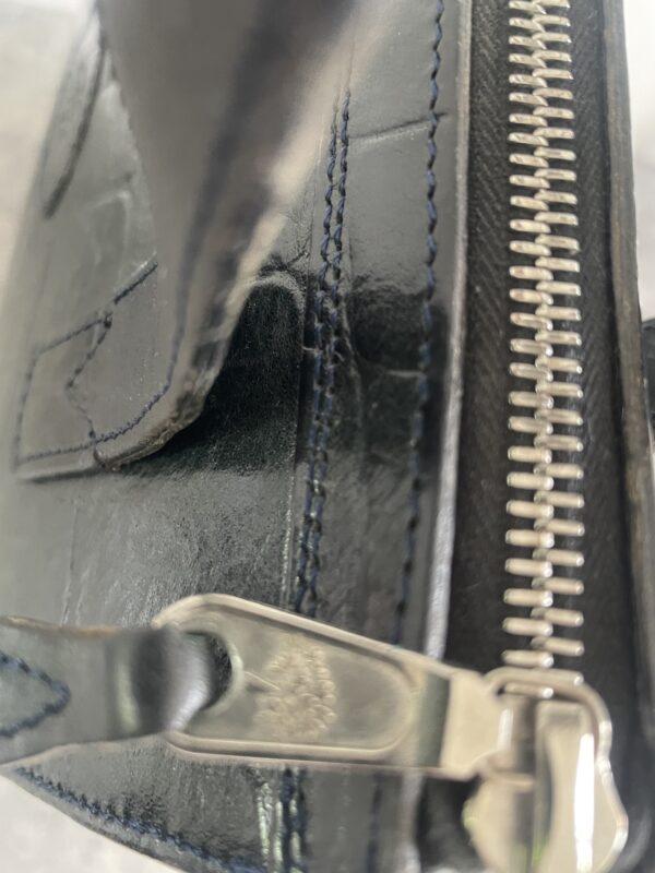 VINTAGE MULBERRY CROC LEATHER BAG - Image 5