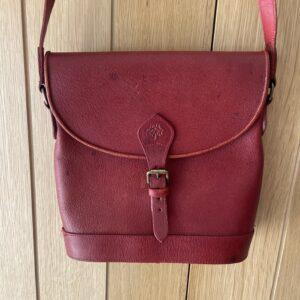 VINTAGE MULBERRY BAG - THIS BAG WAS ORIGINALLY HEADING FOR THE SWEDISH MARKET AND HAS LOVELY STORY