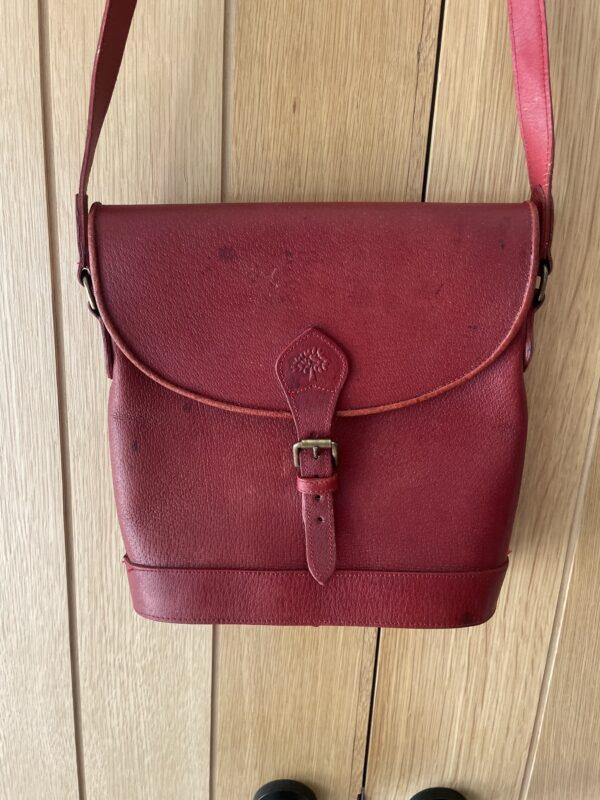 VINTAGE MULBERRY BAG - THIS BAG WAS ORIGINALLY HEADING FOR THE SWEDISH MARKET AND HAS LOVELY STORY