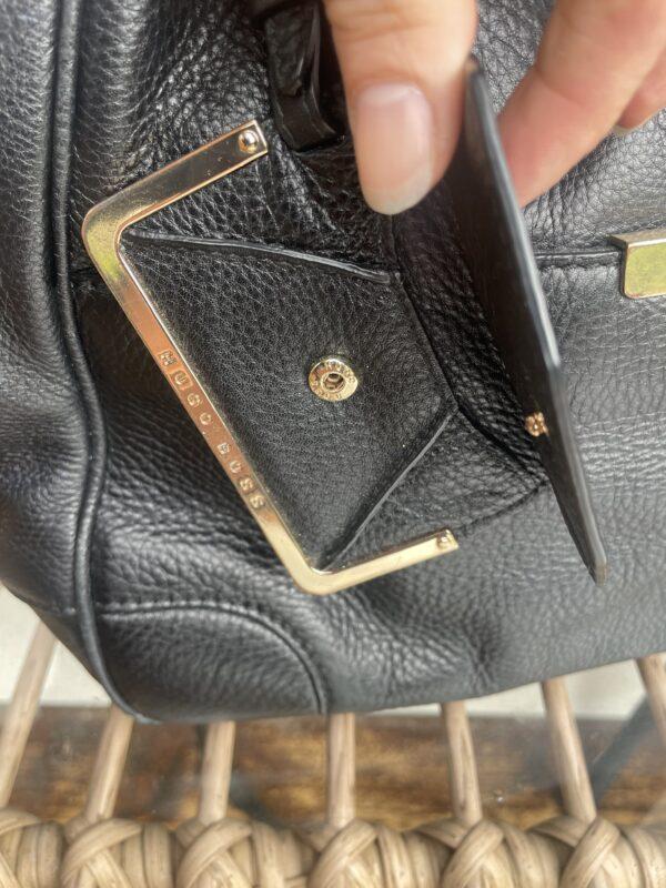 HUGO BOSS LEATHER SHOULDER BAG - Image 5