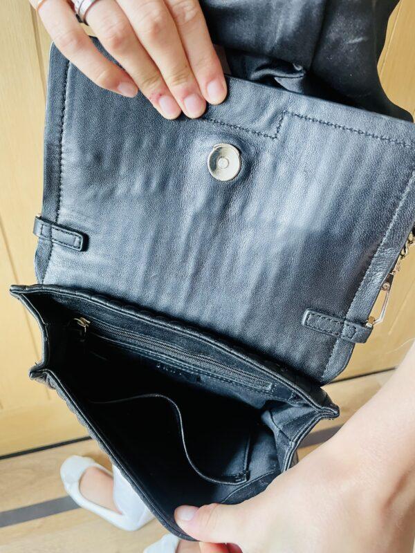 DKNY Black Quilted Leather Gansevoort ( This Bag Is Selling at £120.00 On Other used Sites) - Image 4