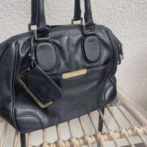HUGO BOSS LEATHER SHOULDER BAG